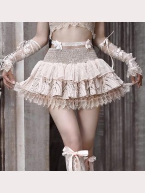 Broken Ballet Rococo Style Skirt by Blood Supply (BSY150B)